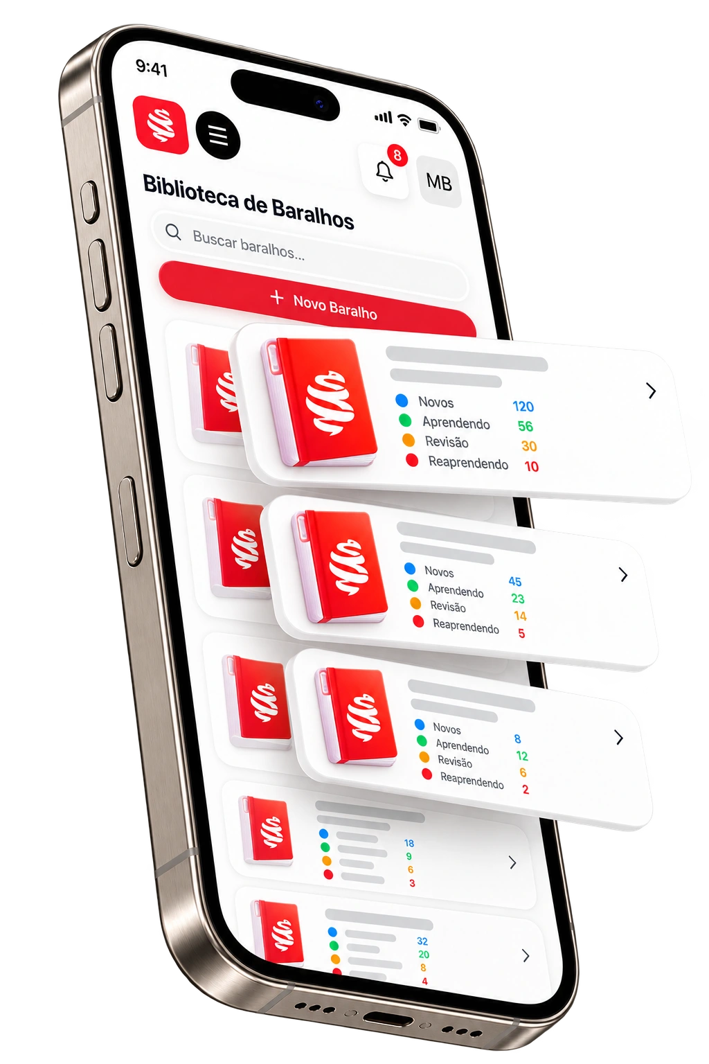 QBank App MedCof - Questões com Inteligência Artificial — Flashcards - Meus baralhos